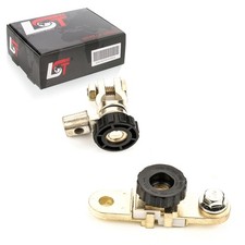 2X Batterie De Voiture Séparateur Isolateur Avec Bouton Rond Noir Pour RENAULT