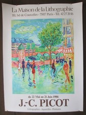 Jean-Claude Picot, affiche en