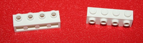 Lego white brick 1x4ref - brick,