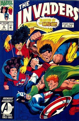 Invaders june 1993 marvel - 1993,