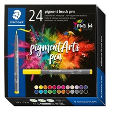 24 feutres - Pointe pinceau -