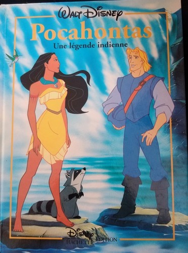 Livre disney pocahontas - :, pocahontas,