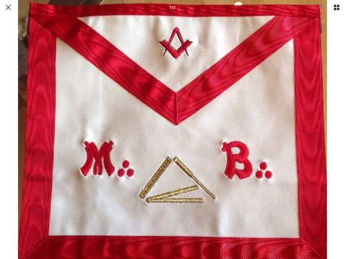 Tablier maître reaa broderie - tablier,