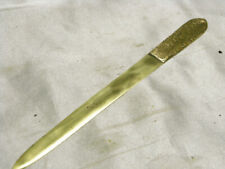 ANCIEN COUPE PAPIER OUVRE LETTRE BRONZE ART DÉCO