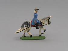 Cavalier sur cheval blanc avec