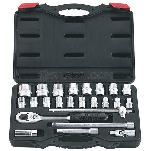 Coffret pcs cle cliquet - coffret, 24