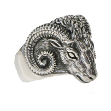 RAM Tête Crâne Bague .925