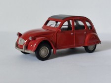 Norev 3 Inches 1/64. Citroen  2 Cv Rouge 1989 1/54