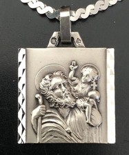 Collier argent et pendentif