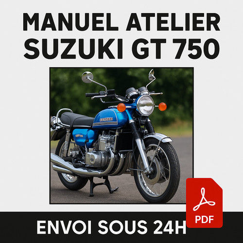 Manuel atelier suzuki 750 - gt,
