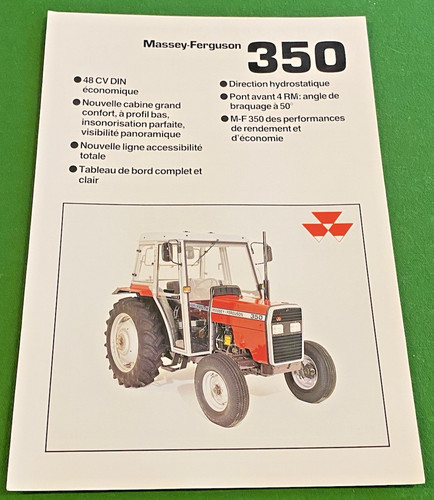 Notice publicitaire tracteur - publicitaire,