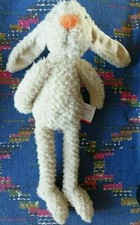 JN/ DOUDOU PELUCHE HAPPY HORSE GRAND LAPIN BEIGE ORANGE REF 1506-1/R 45/67cm 9