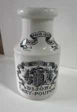 Pot À Moutarde Ancien Faïence Digoin Sarreguemines Dijon Grey-Poupon Collection