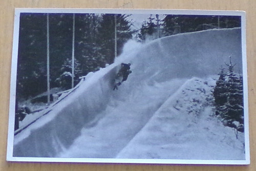 1936 bobsleigh tcheque bob - bobsleigh,