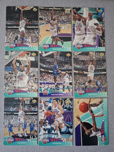 Lot carte nba upper deck - , 92-93