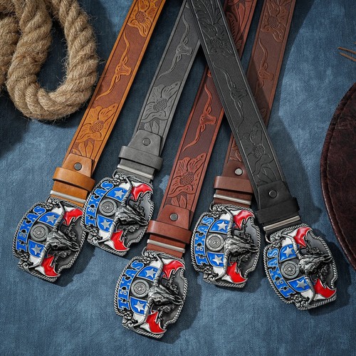 Ceinture cuir homme noir - cuir,