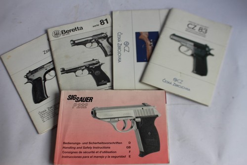 Manuels instruction pistolet - d'instruction,