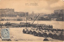 CPA 75 PARIS 5e PARIS PERSPECTIVES LE PORT SAINT BERNARD