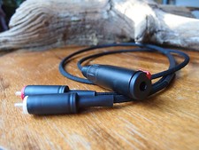 Cable rallonge 1 mêtre RCA Tellurium pour casque spécial ampli Devialet