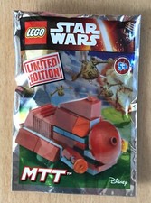 FIGURINE POLYBAG LEGO VAISSEAU STAR WARS FOIL 911616 MTT M T T DROID CARRIER