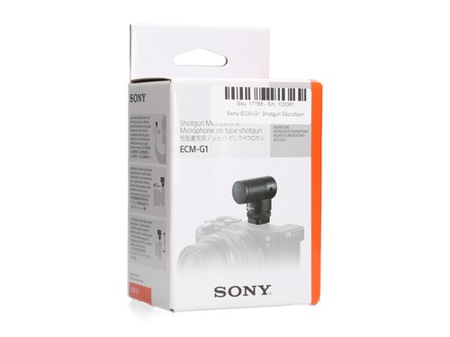 Microphone canon sony ecm - canon, ecm-g1