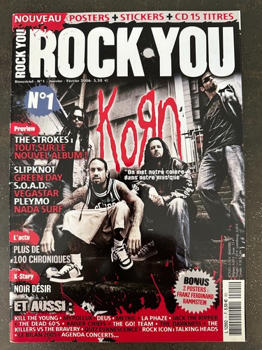 Magazine rock you korn - rock,