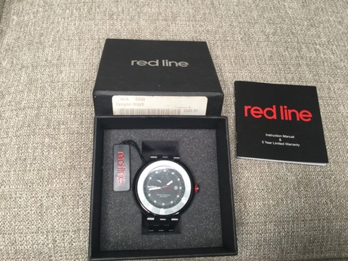 Men red line designer - line,