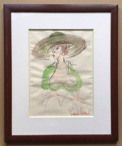Dessin original aquarelle - dessin,