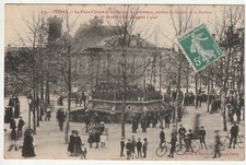 STENAY - Meuse - CPA 55 - Kiosque Place d' Armes Concert fanfare 18e Chasseurs