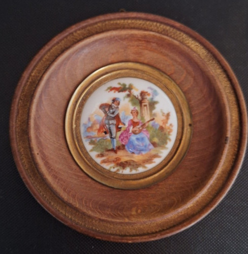 Ancien cadre bois - ancien, en