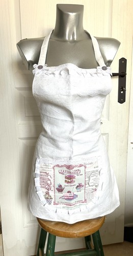 Tablier dentelle fait main - fait,