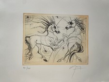 Lithographie jean marie guiny