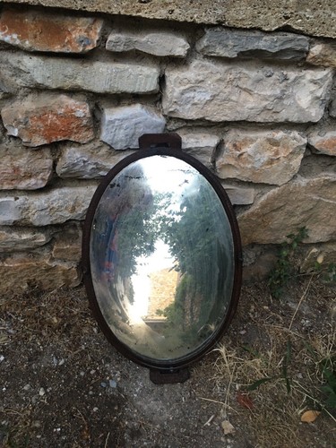 Ancien plateau miroir - , en