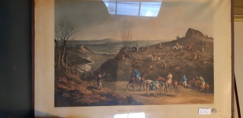 Hare hunting gravure - -,