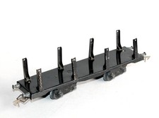 JEP O 1/48, N° 4698 WAGON PLATEFORME, PLAT A RANCHER TRANSPORT TRONC RONDIN BOIS