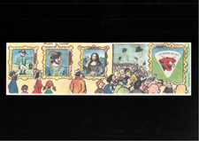 dépliant ancien la vache qui rit publicitaire musée du louvre chavane publicité