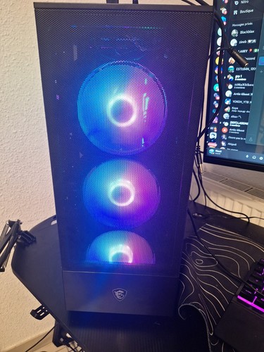 Msi mag forge 112r noir - noir, rgb