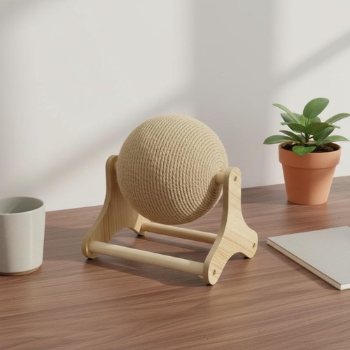 Boule griffoir sisal - en,