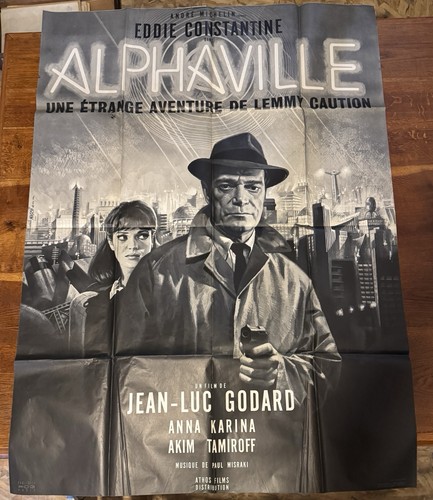 Affiche originale alphaville - originale,