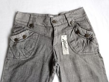 Pantacourt Bermuda jean gris