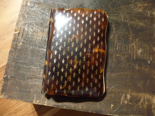 Carnet bal écaille - de,