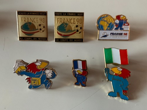 Lot pins coupe monde - pins, 1998