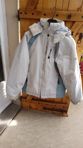 Manteau ski gris clair et - gris,
