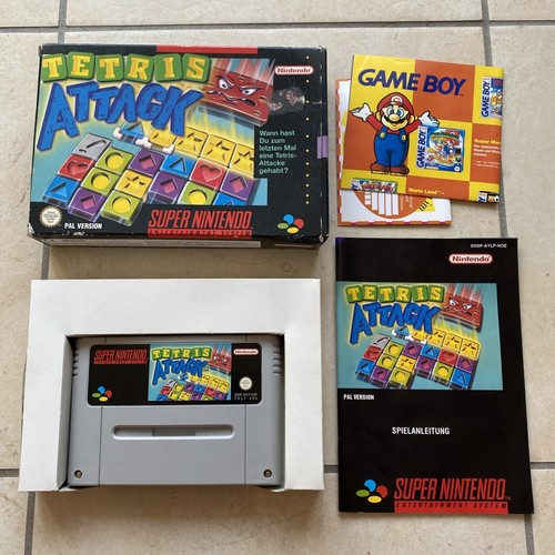 Jeu super nintendo tetris - jeu,