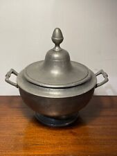 Ancienne Soupière en Etain avec Poinçon (11-3/A12-6/F23-5)