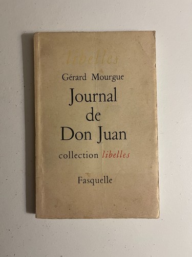 Mourgue journal don juan - mourgue,,