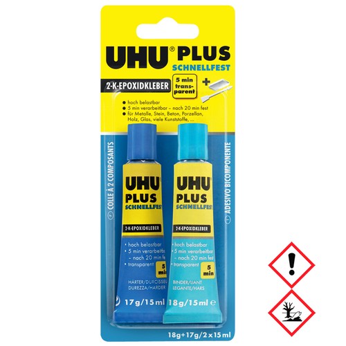 Uhu plus schnellfest colle - plus,