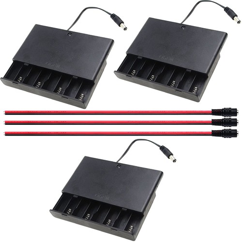 3pcs 8xaa 12v boîte - 8xaa,