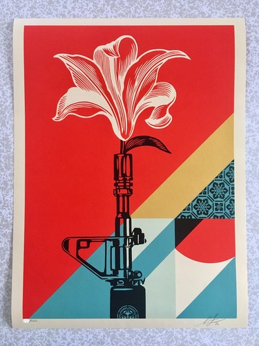 Shepard fairey ar 15 - shepard,