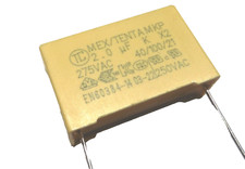 Condensateur MKP 2uF 2MF 2µF 275Vac Classe X2 27.5mm